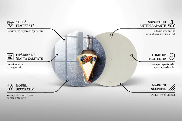 Steklena podloga za rezanje Malenkost