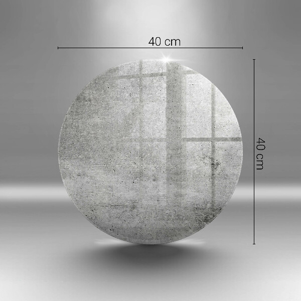 Steklena podloga za rezanje Tekstura betona