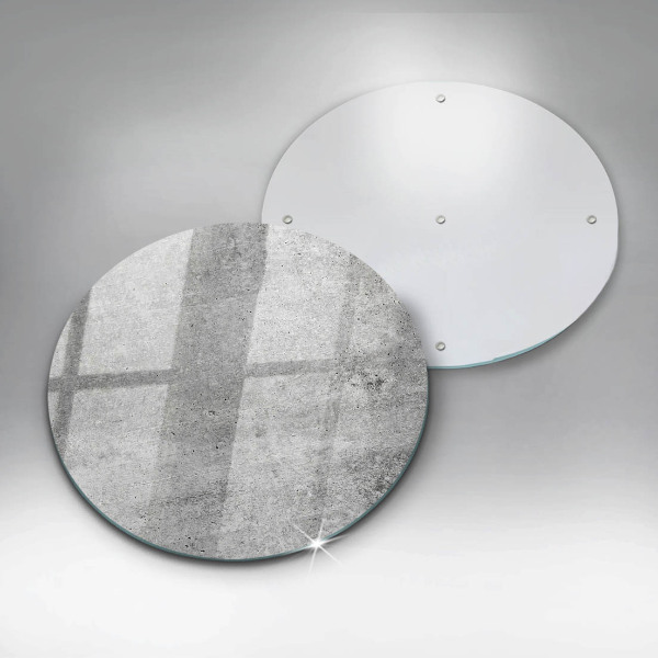 Steklena podloga za rezanje Tekstura betona