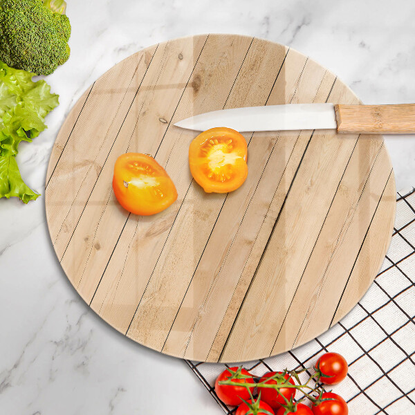 Steklena podloga za rezanje Občutljive lesene deske