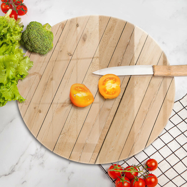 Steklena podloga za rezanje Občutljive lesene deske