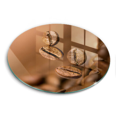 Steklena podloga za rezanje Kavna zrna