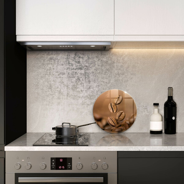 Steklena podloga za rezanje Kavna zrna