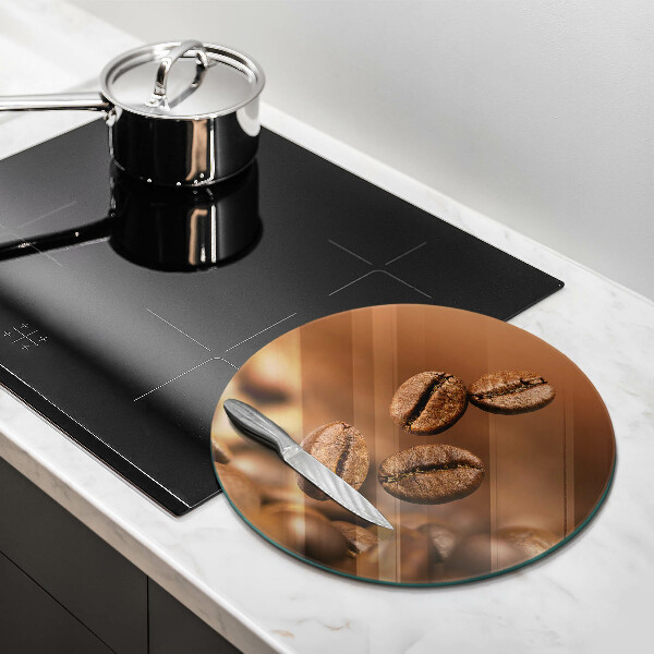 Steklena podloga za rezanje Kavna zrna