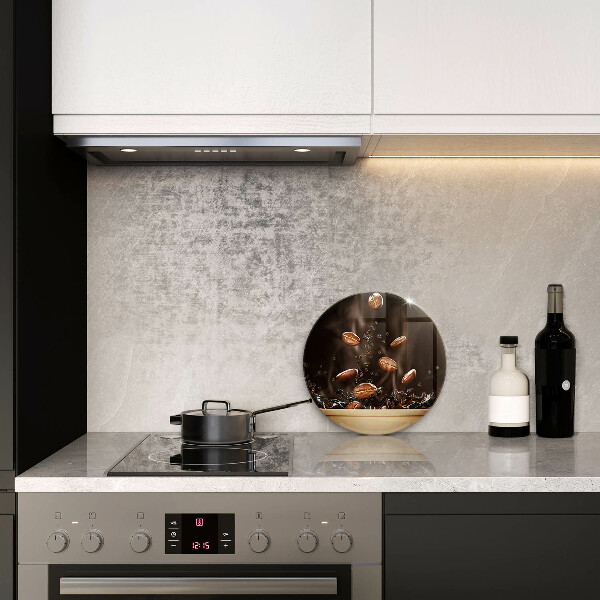 Steklena podloga za rezanje Vroča kavna zrna