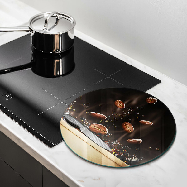 Steklena podloga za rezanje Vroča kavna zrna
