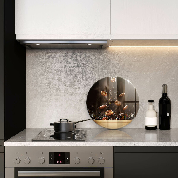 Steklena podloga za rezanje Vroča kavna zrna