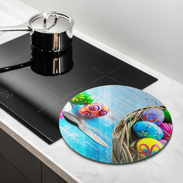 Steklena podloga za rezanje Velikonočna jajca Velikonočna jajca