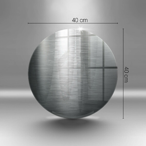 Steklena podloga za rezanje Kovinska tekstura