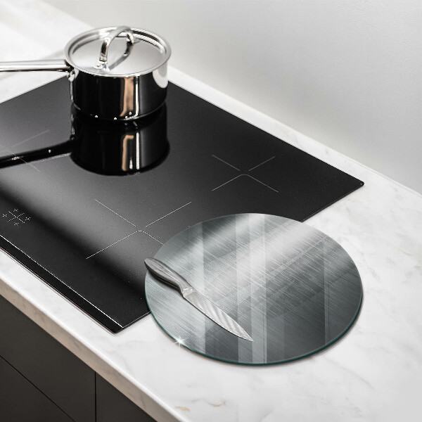 Steklena podloga za rezanje Kovinska tekstura