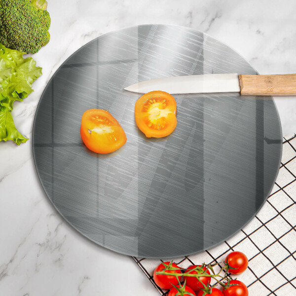 Steklena podloga za rezanje Kovinska tekstura