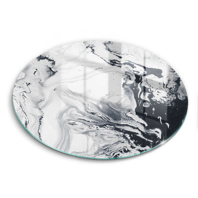 Steklena podloga za rezanje Abstrakcija črnila