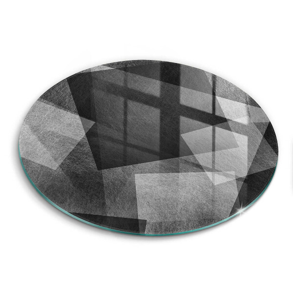 Steklena podloga za rezanje Geometrijska abstrakcija