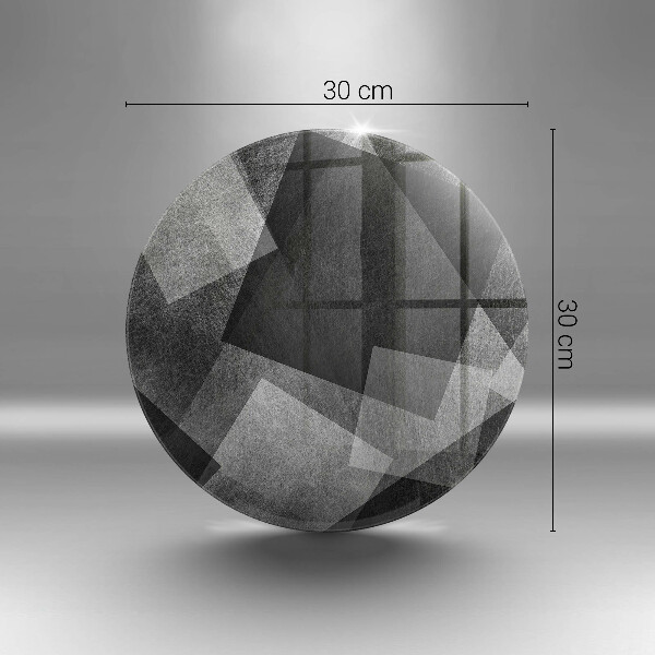 Steklena podloga za rezanje Geometrijska abstrakcija
