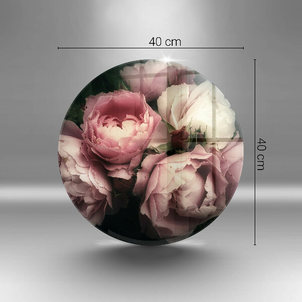 Steklena podloga za rezanje Cvetovi potonike