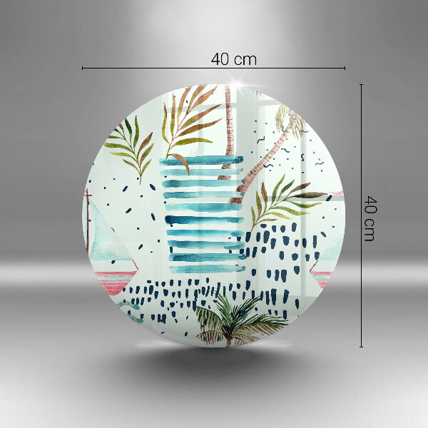 Steklena podloga za rezanje Praznične ilustracije