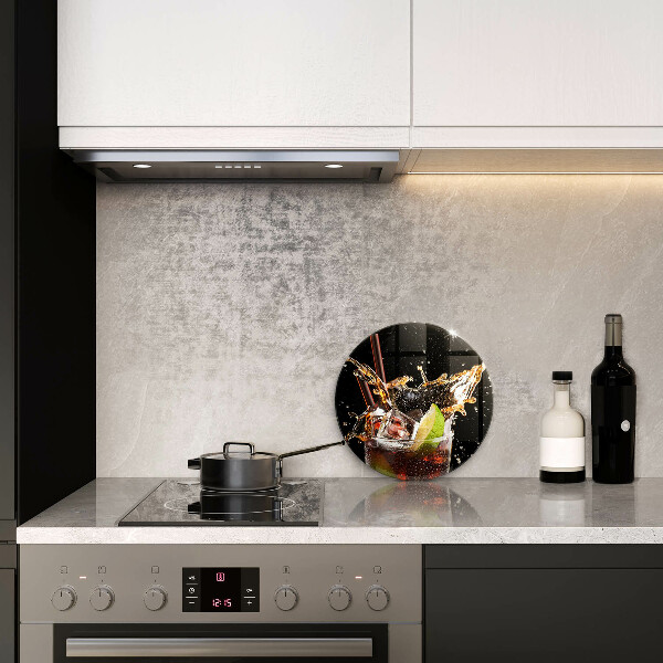 Steklena podloga za rezanje Pijte z ledom