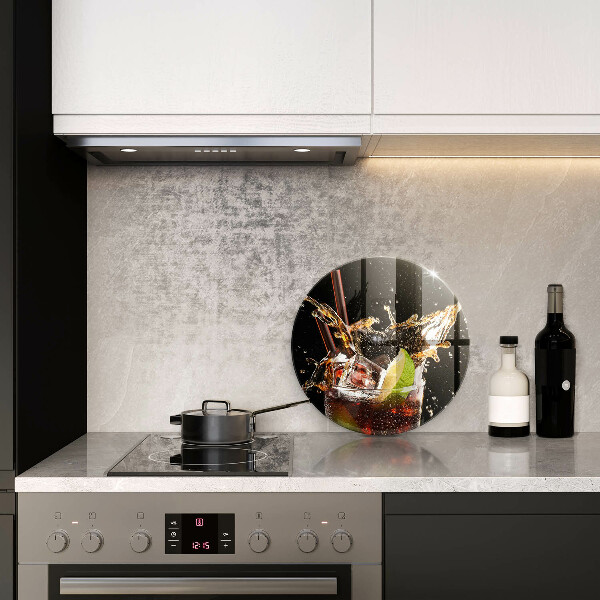 Steklena podloga za rezanje Pijte z ledom