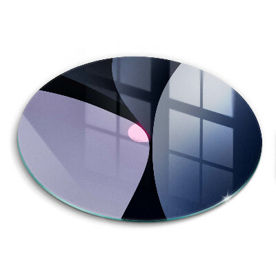 Steklena podloga za rezanje Abstraktne oblike