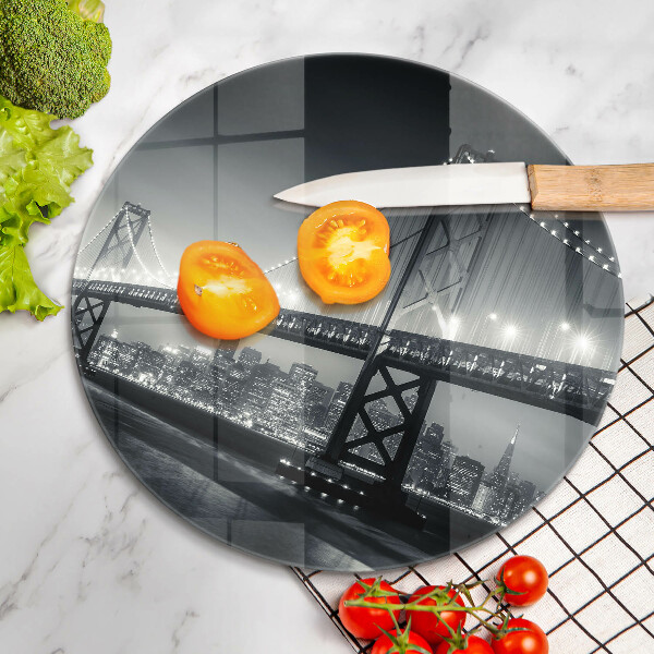 Steklena podloga za rezanje Most Benjamina Franklina