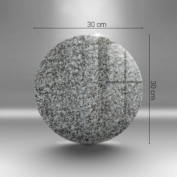Steklena podloga za rezanje Kamnita tekstura