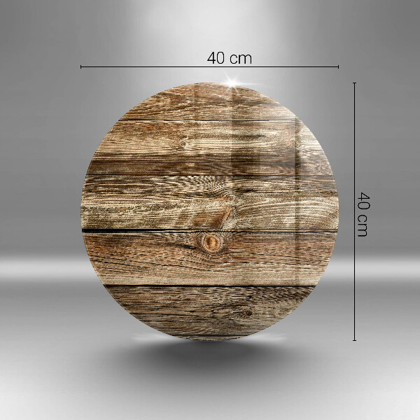 Steklena podloga za rezanje Tekstura lesene deske