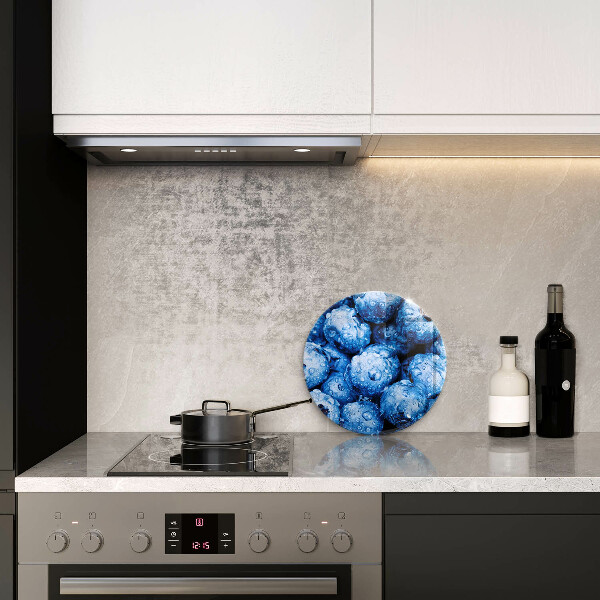 Steklena podloga za rezanje Sočne borovnice