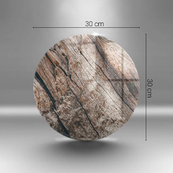 Steklena podloga za rezanje Struktura lesa