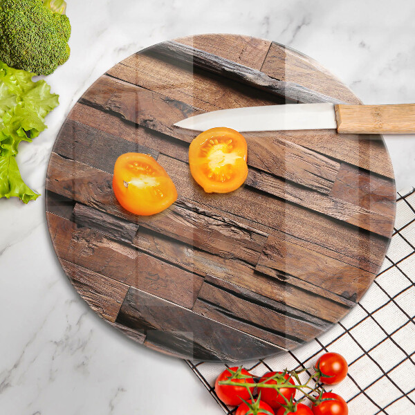 Steklena podloga za rezanje Dekorativne lesene plošče