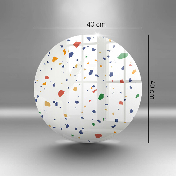 Steklena podloga za rezanje Pisana kamnina