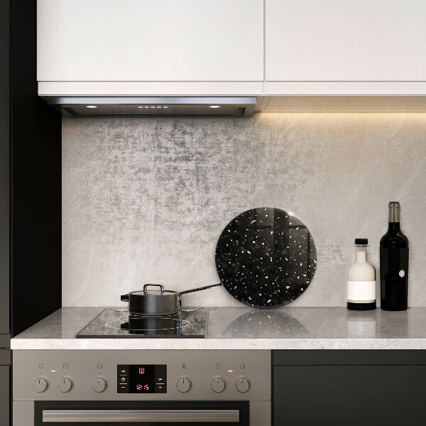 Steklena podloga za rezanje Temna kamenina