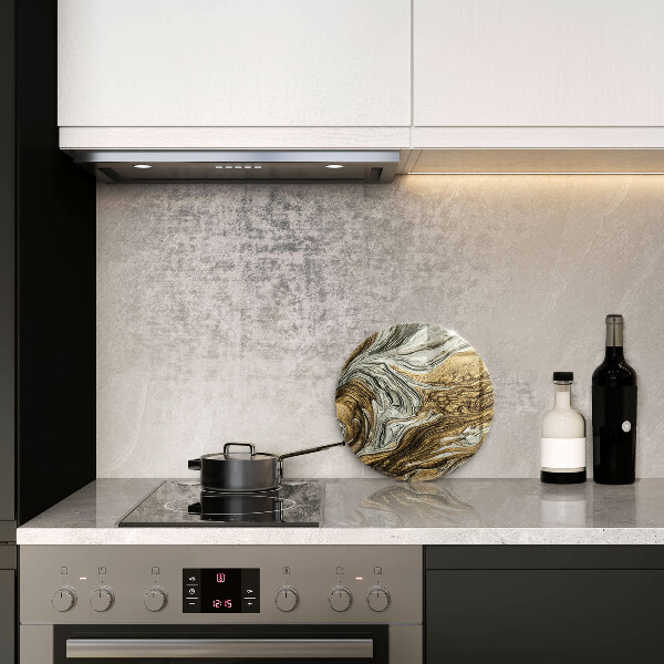 Steklena podloga za rezanje Bogata abstrakcija