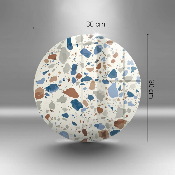 Steklena podloga za rezanje Dekorativna kamenina