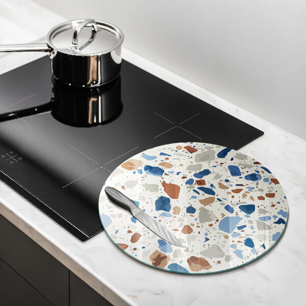 Steklena podloga za rezanje Dekorativna kamenina