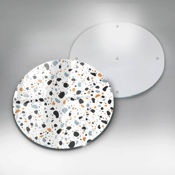 Steklena podloga za rezanje Dekorativna kamenina