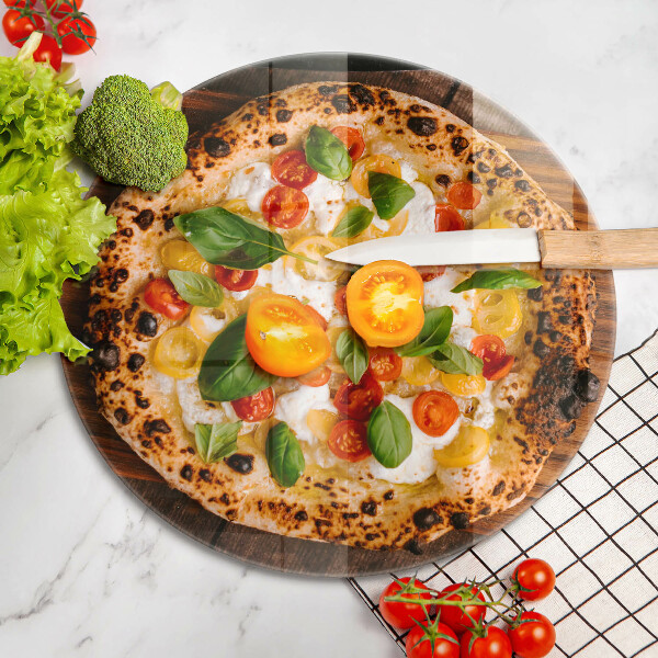 Steklena podloga za rezanje Italijanska pica