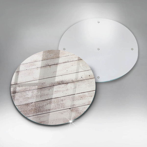 Steklena podloga za rezanje Stare lesene plošče