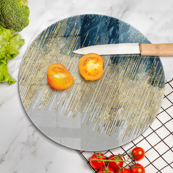 Steklena podloga za rezanje Abstrakcija oblikovalca