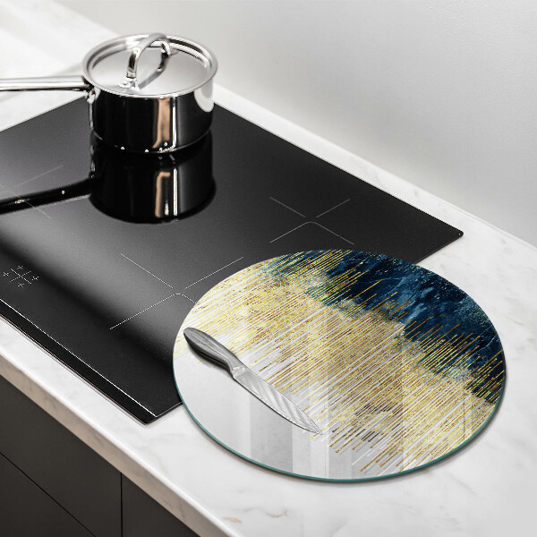 Steklena podloga za rezanje Abstrakcija oblikovalca