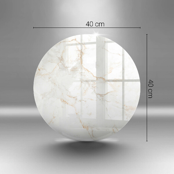 Steklena podloga za rezanje Eleganten marmorni kamen