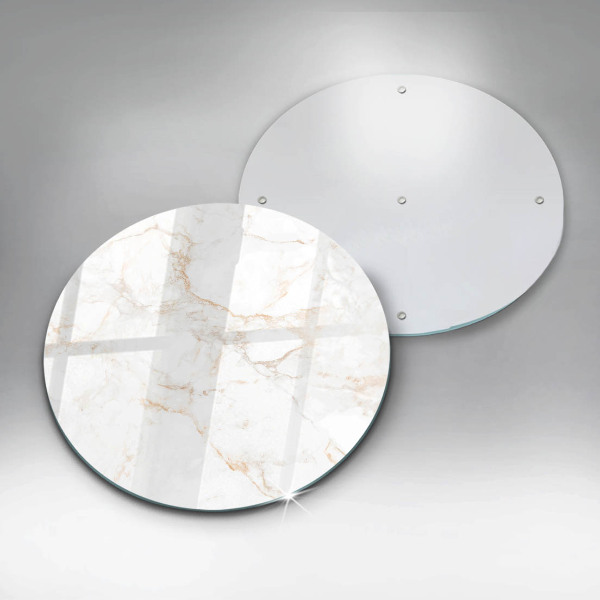 Steklena podloga za rezanje Eleganten marmorni kamen
