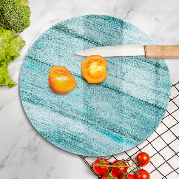 Steklena podloga za rezanje Vintage lesene deske