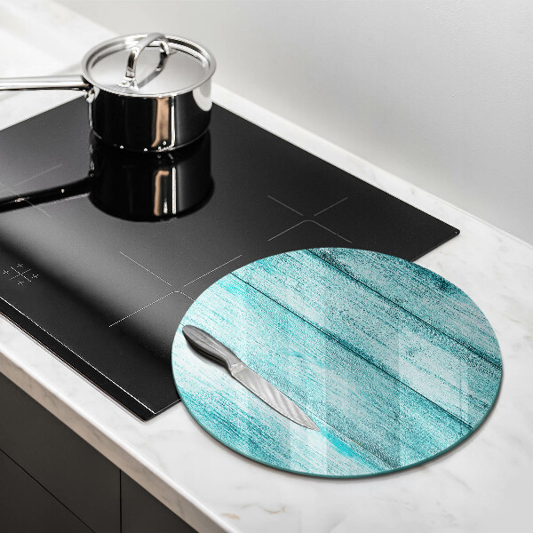 Steklena podloga za rezanje Vintage lesene deske