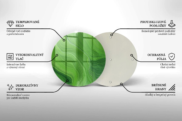 Steklena podloga za rezanje Abstraktna tekstura