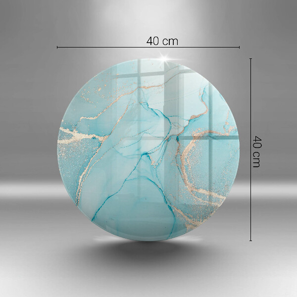 Steklena podloga za rezanje Abstrakcija kamna