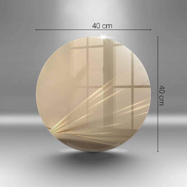 Steklena podloga za rezanje Moderna abstrakcija