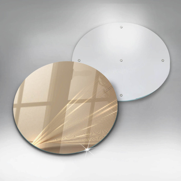 Steklena podloga za rezanje Moderna abstrakcija