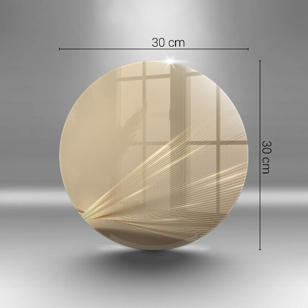 Steklena podloga za rezanje Moderna abstrakcija