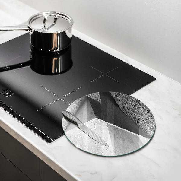 Steklena podloga za rezanje Konkretna abstrakcija