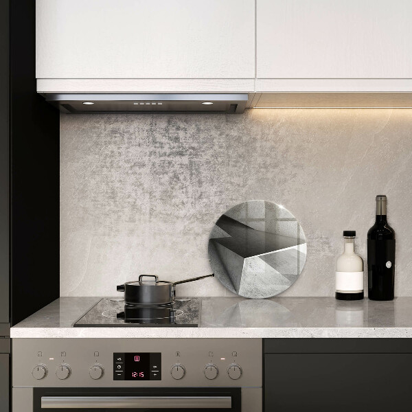 Steklena podloga za rezanje Konkretna abstrakcija